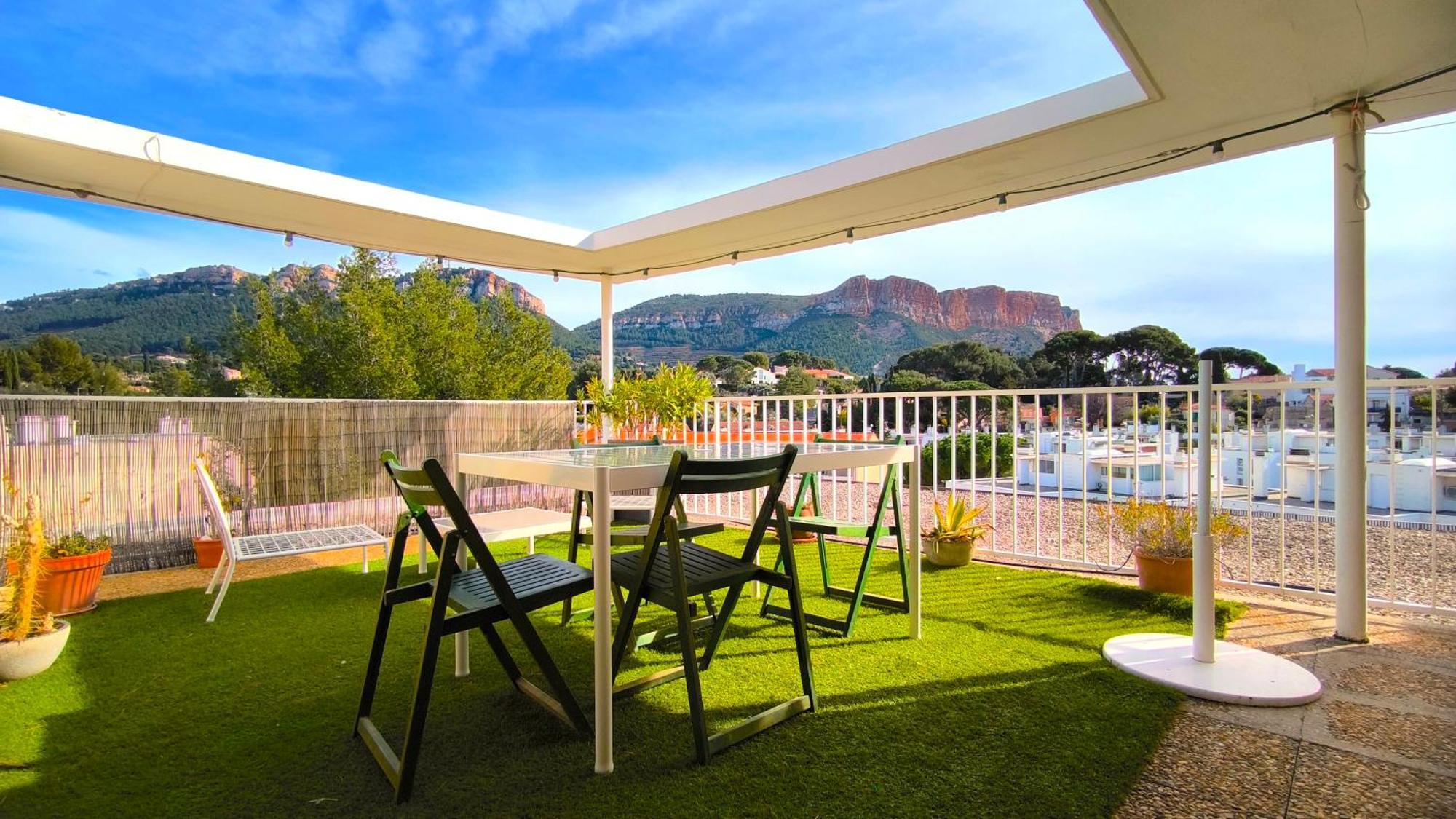 Sunset Garden - Roof Top 45 M2 Vue Mer / Cap Canaille كاسيس المظهر الخارجي الصورة